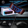TeknoFun Akıllı Kask LED Ekranı - Bluetooth APP Kontrollü Sinyal ve Hız Göstergeli - 1 ADET - Görsel 10