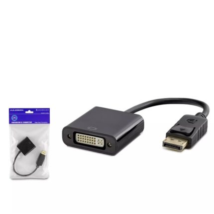 Hadron HDX7772 DisplayPort to DVI Dişi Çevirici Adaptör - 1080p Full HD Siyah