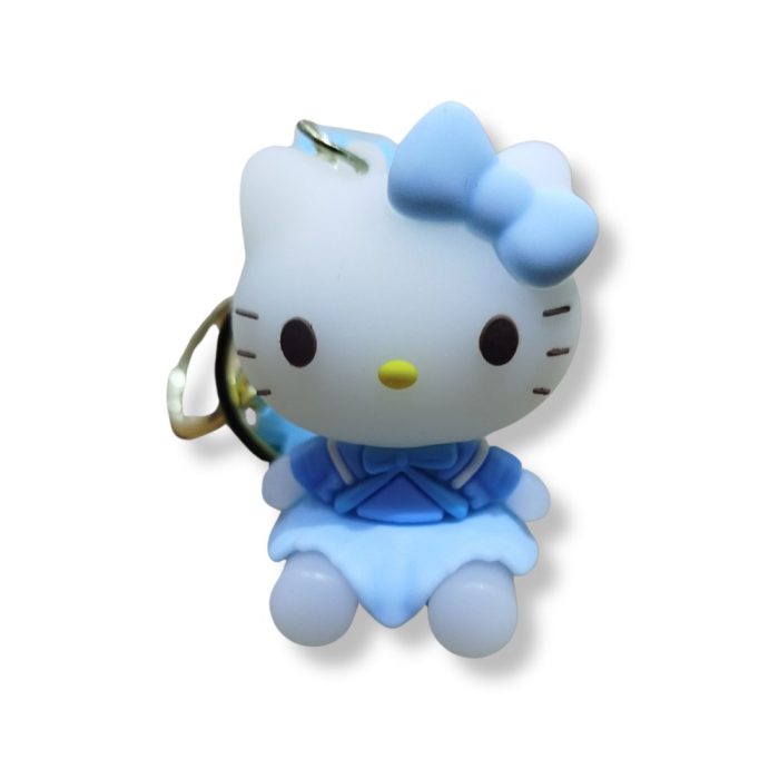 Hello Kitty Classic Edition 3D Figürlü Kırmızı Bilek Kayışlı Anahtarlık - 1 ADET - Görsel 3