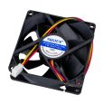 PowerMaster IC-216A Fırçasız DC Fan 80x80x25mm 24 Volt 3 Pin - Görsel 2