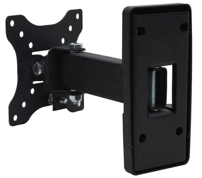 Powermaster PWR-H22 10-27 İnç Tek Kollu Kilitli Hareketli TV Askı Aparatı - Görsel 2