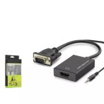Hadron HDX7794 VGA to HDMI Dişi Çevirici Adaptör Ses Destekli - 1080p Full HD