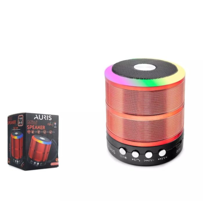 Auris KLN190 Bluetooth Speaker Mini Işıklı BT 5.1 Şarjlı - Görsel 5