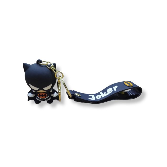 Batman Premium 3D Figürlü "Joker" Yazılı Bilek Kayışlı Anahtarlık - 1 ADET - Görsel 3