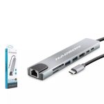 Hadron HDX7841 Type-C Hub Combo 8-in-1 - HDMI 4K + LAN + USB 3.0