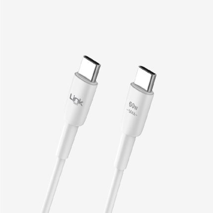 K604 Safe PD 60W Tip-C to Tip-C Şarj Kablosu Alüminyum Başlıklı 1M