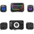 Mikado MD-511 2.1 RGB Gaming Speaker 11W USB Ledli Oyuncu Hoparlörü - Görsel 3