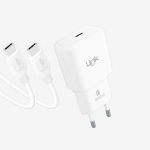 T455e Strong 20W PD Şarj Aleti + 60W Tip-C to Tip-C Kablo