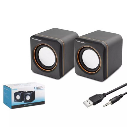 Hadron HD6049 1+1 Bilgisayar Hoparlörü 5W USB Ses Sistemi Siyah