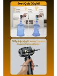 Harvox Professional 18000PA Fırçasız Motorlu Şarjlı Araç Süpürgesi - Sarı - Görsel 6
