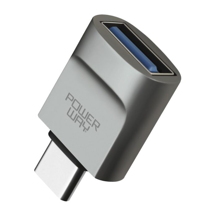 PowerWay Type-C to USB 3.0 OTG Çevirici Adaptör Dönüştürücü - Görsel 2