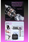 Harvox Professional 18000PA Fırçasız Motorlu Şarjlı Araç Süpürgesi - Mor - Görsel 8
