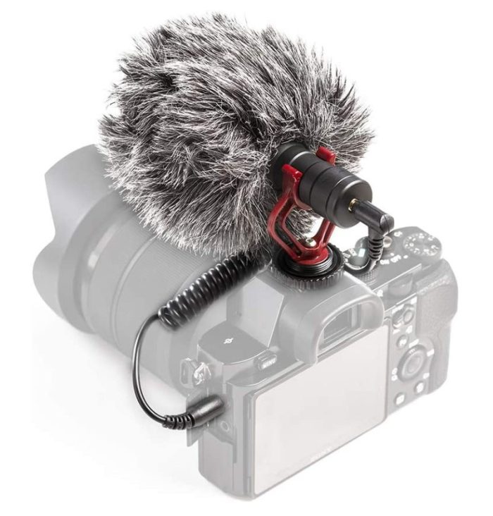 Haiki HK-403 Profesyonel Süngerli Kardiyot Kondenser Vlog Mikrofonu - Görsel 3