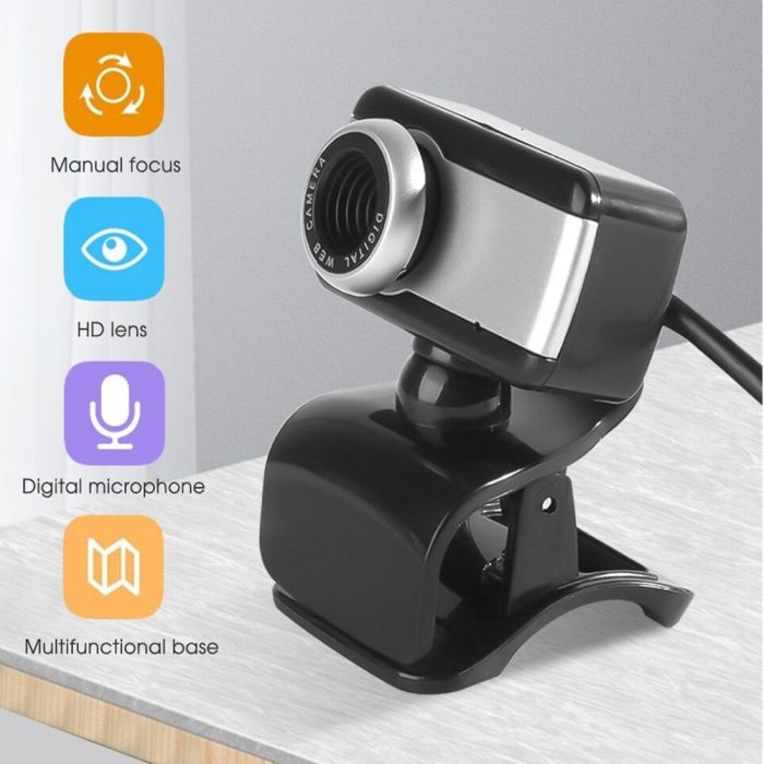 Powermaster PM-2433 2 MP Dahili Mikrofonlu Tak-Çalıştır USB Web Kamera - Görsel 2