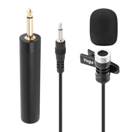 Yoga YTM-CM120 4 Metre Kablolu AA Pil Destekli Hassas Kondenser Yaka Mikrofonu