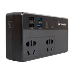 Powermaster CZ02 200W 12V-24V Araç Çakmaklık İnverter 4 USB + Type-C