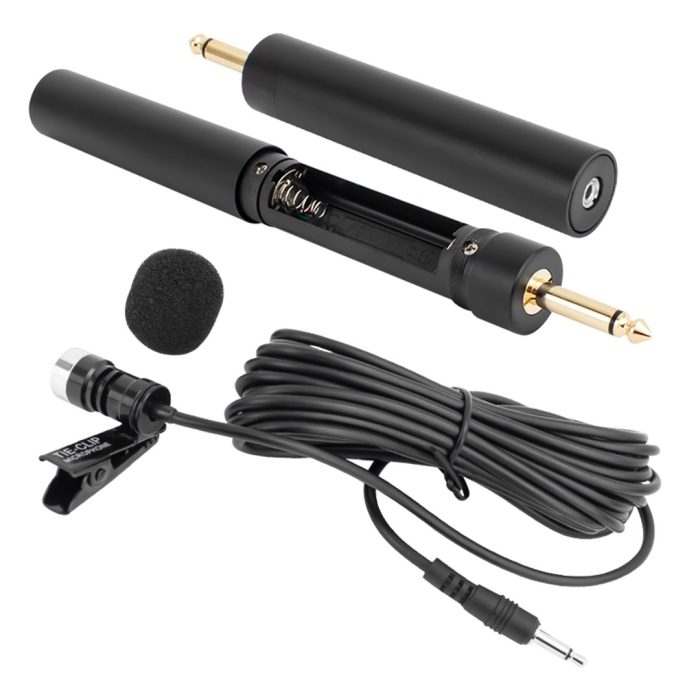 Yoga YTM-CM120 4 Metre Kablolu AA Pil Destekli Hassas Kondenser Yaka Mikrofonu - Görsel 2