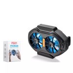 Hadron HDX4391 Şarjlı Bataryalı LED Işıklı Gaming Telefon Soğutucu Fan