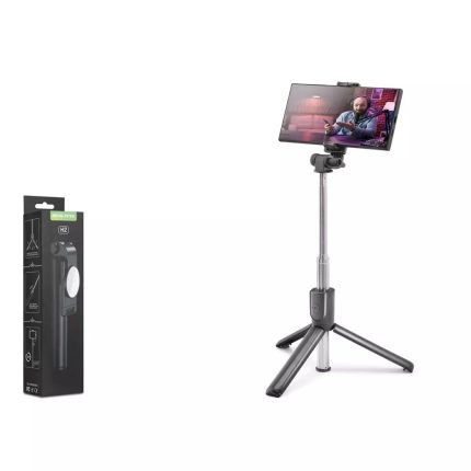 Nodar ND1041 Bluetooth 5.0 Kumandalı 100cm Profesyonel Telefon Tripodu ve Selfie Çubuğu